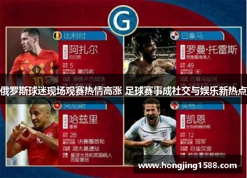 俄罗斯球迷现场观赛热情高涨 足球赛事成社交与娱乐新热点